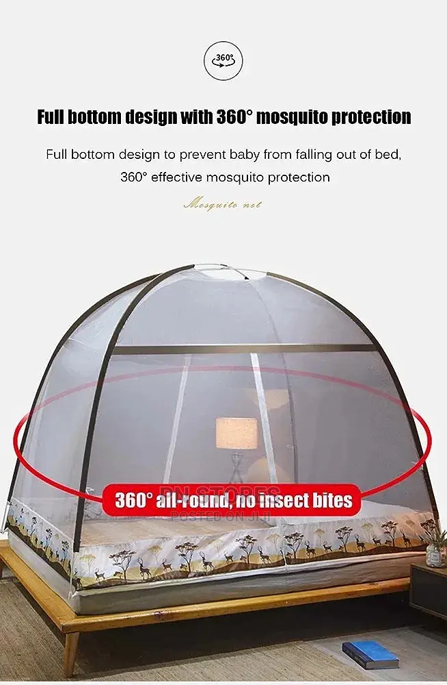 6×5 Pop Up Round Mosquito Net