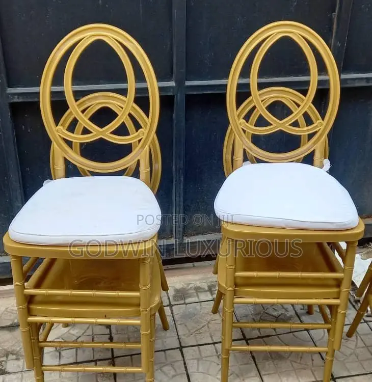 Imported Gold Dior Chair