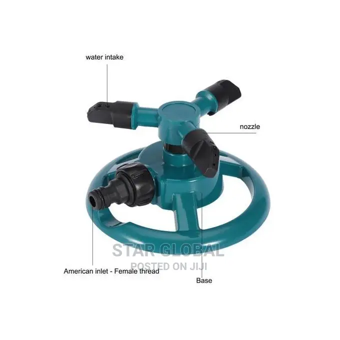 Watering 360 Grass Lawn Rotating Spray Sprinkler System
