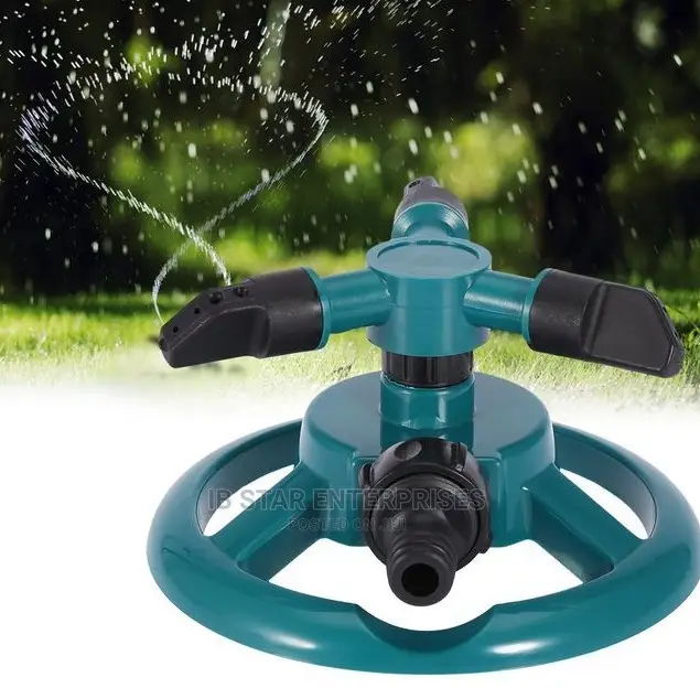 Automatic Rotating Garden Sprinkler Large Area Coverage Lawn