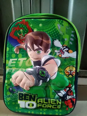Ben 10 Kids Children's Boys School Bag