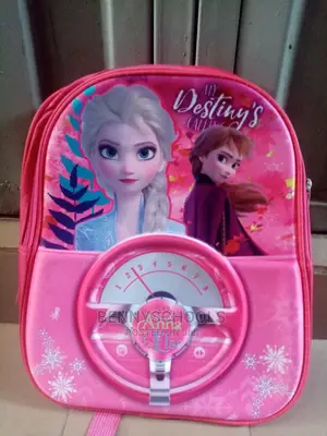 Frozen Pink Kids Children's Girls School Bag