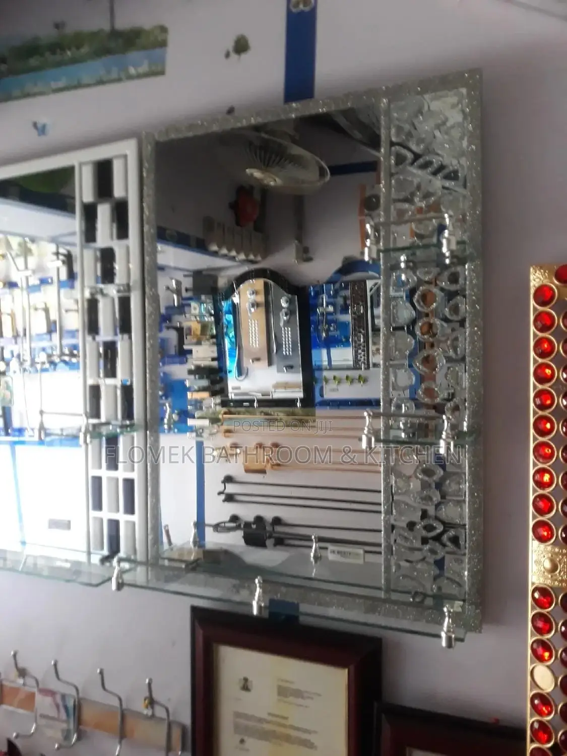 Mirror With Shelf