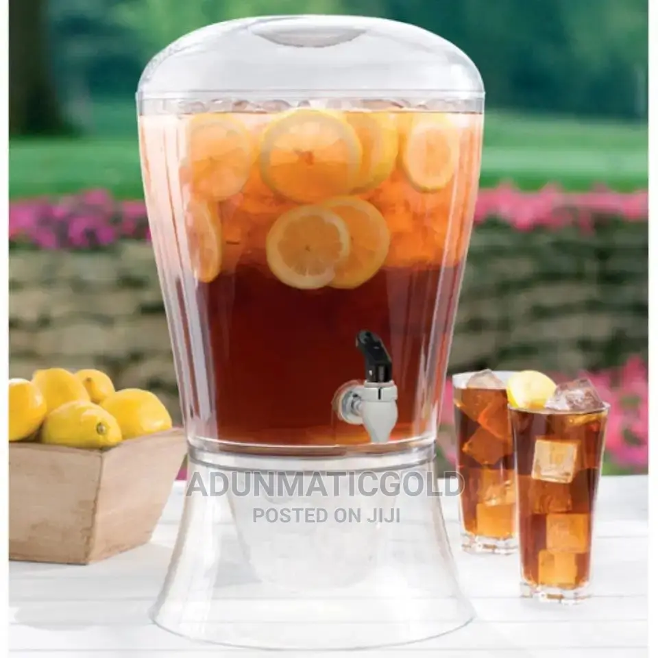 Acrylic Beverage Dispenser With Ice Core