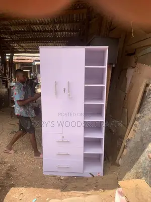 White Wardrobe 3by6ft