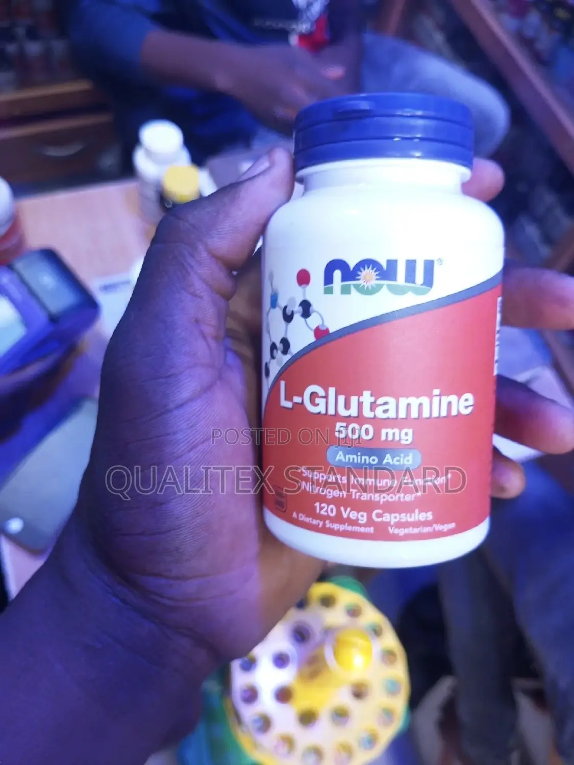 Now L Glutamine 500mg