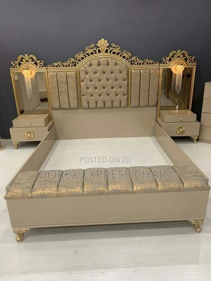 Royal Bed Bedframe -king Size - 100% Strong Wood