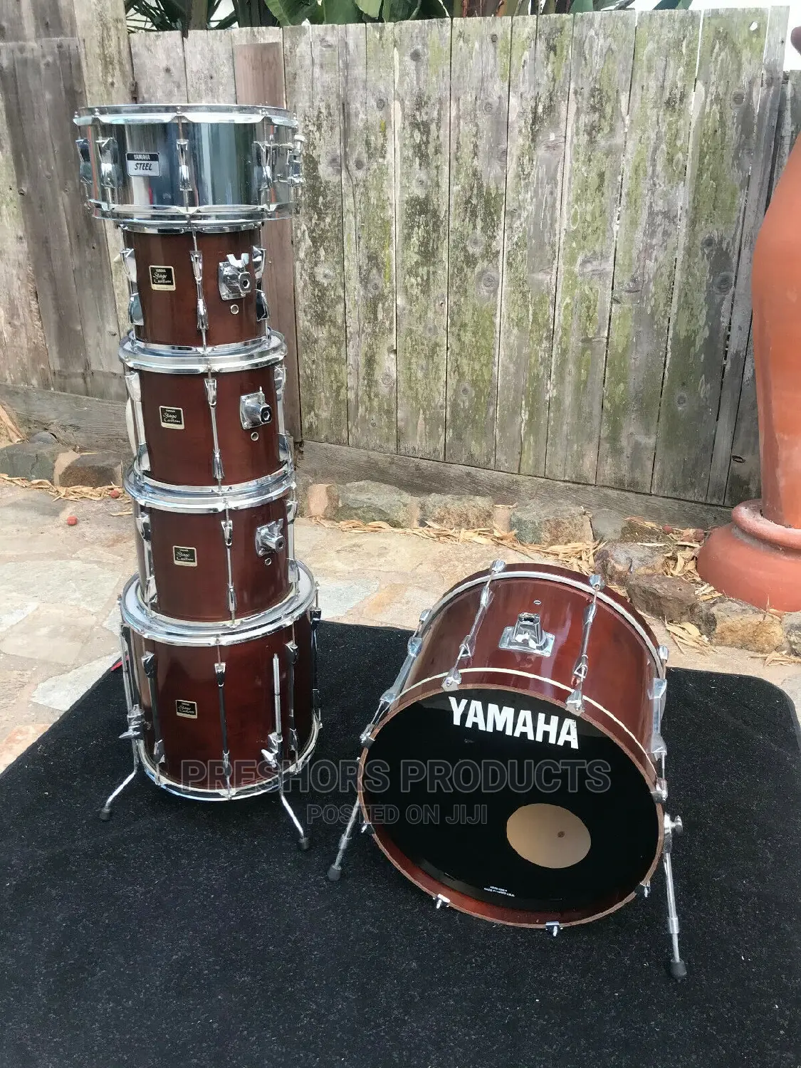 Complete Yamaha 6 Set Marching Parade Drum