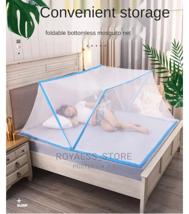 Foldable Mosquito Bed Net - 7ft by 7ft
