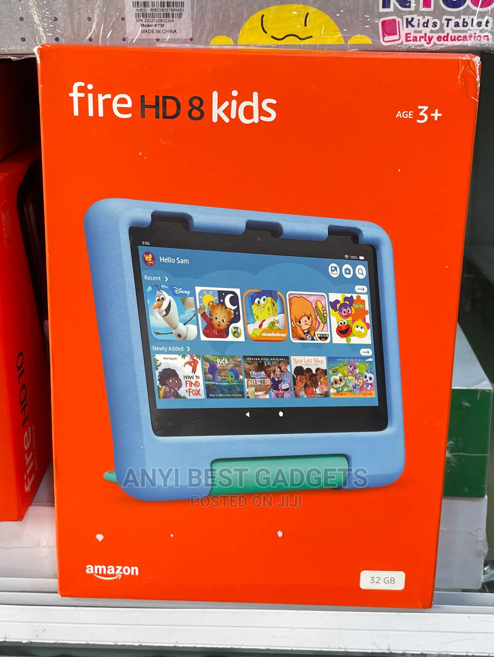 New Amazon Fire HD 8 (2022) 32 GB Blue