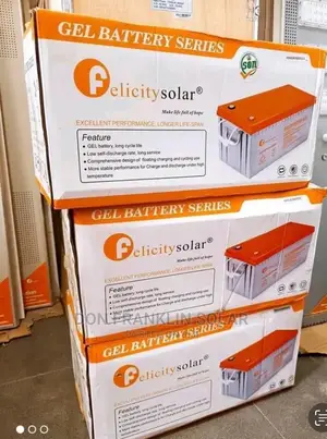 200ah Felicity Gel Battery Series Solar Inverter Battery