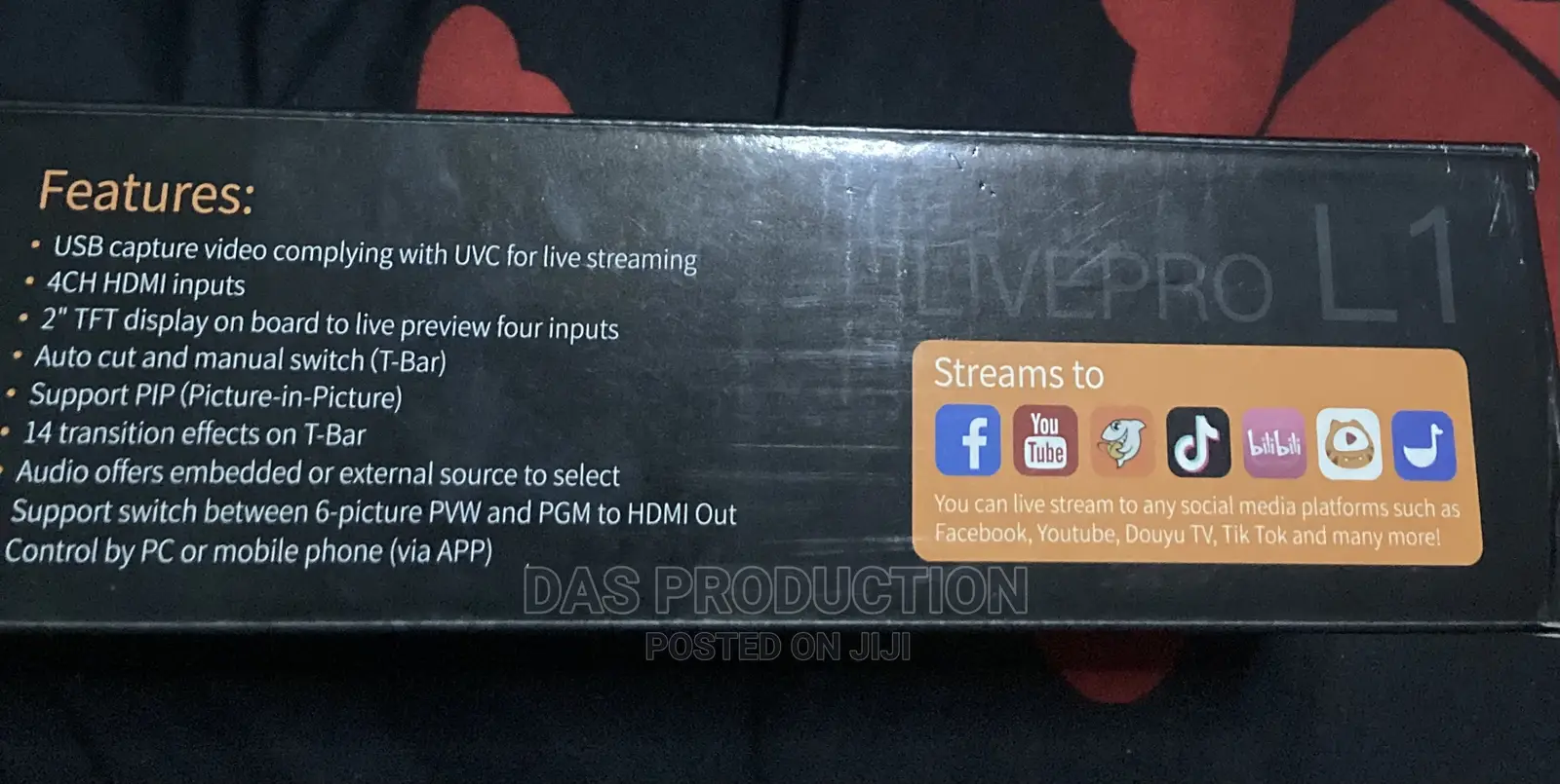 Rent HDMI Video Mixer Switcher 4ch