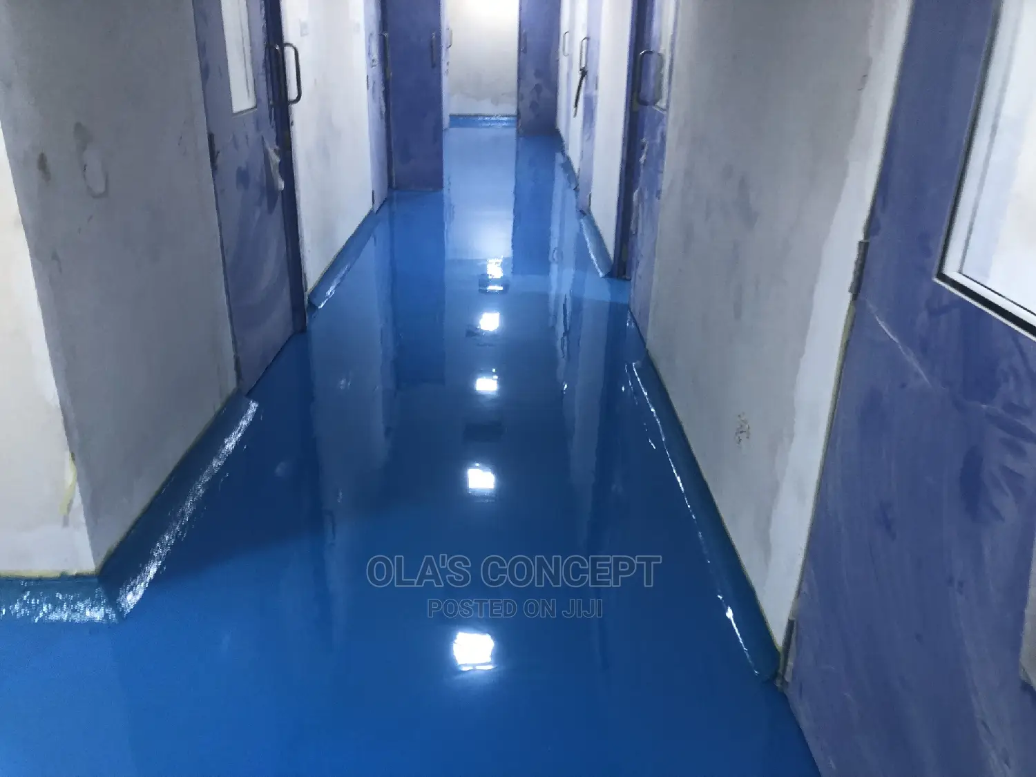 Perfect Industrial Epoxy Floor