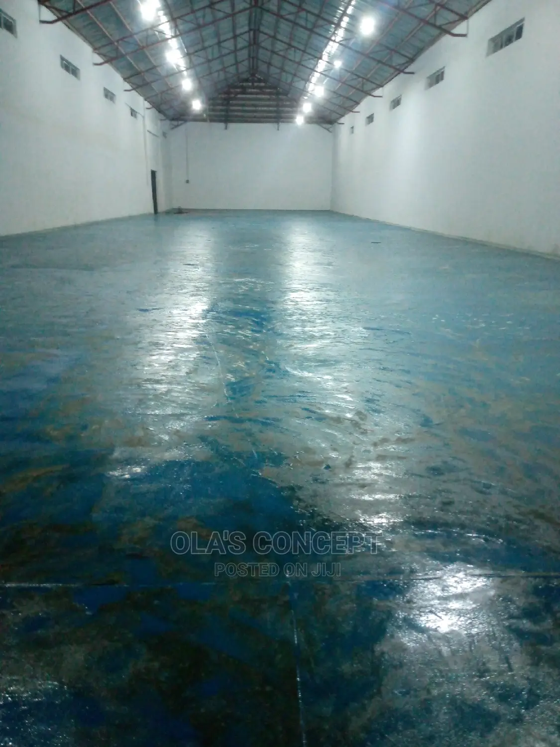 Perfect Industrial Epoxy Floor