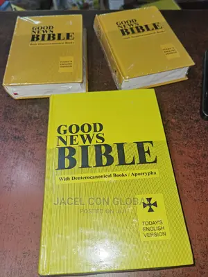 Good News Bible ( Medium Size in Yellow Hard Cover)