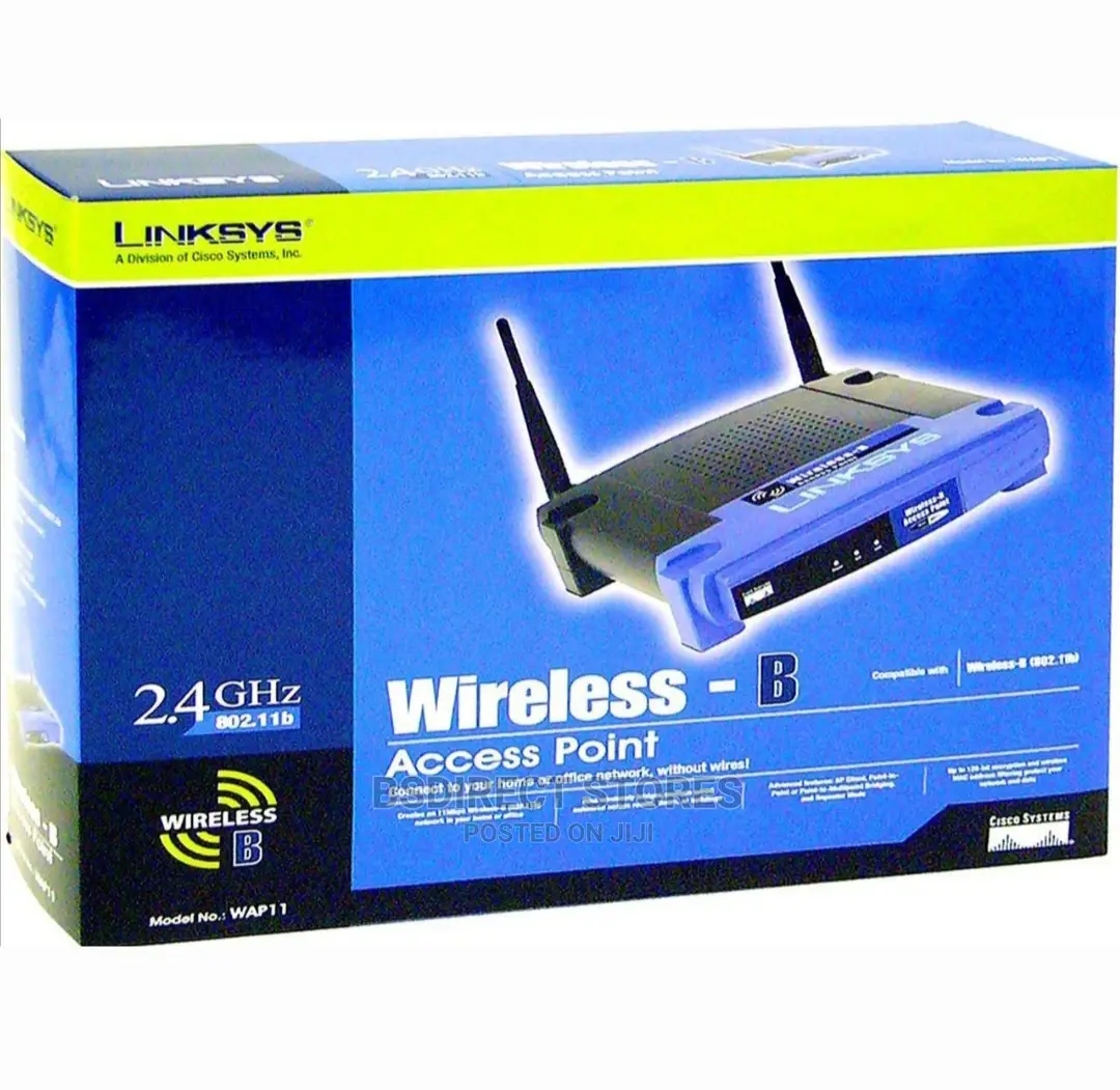 Cisco Linksys Wireless-B Network Access Point 11mbps 2.8ghz