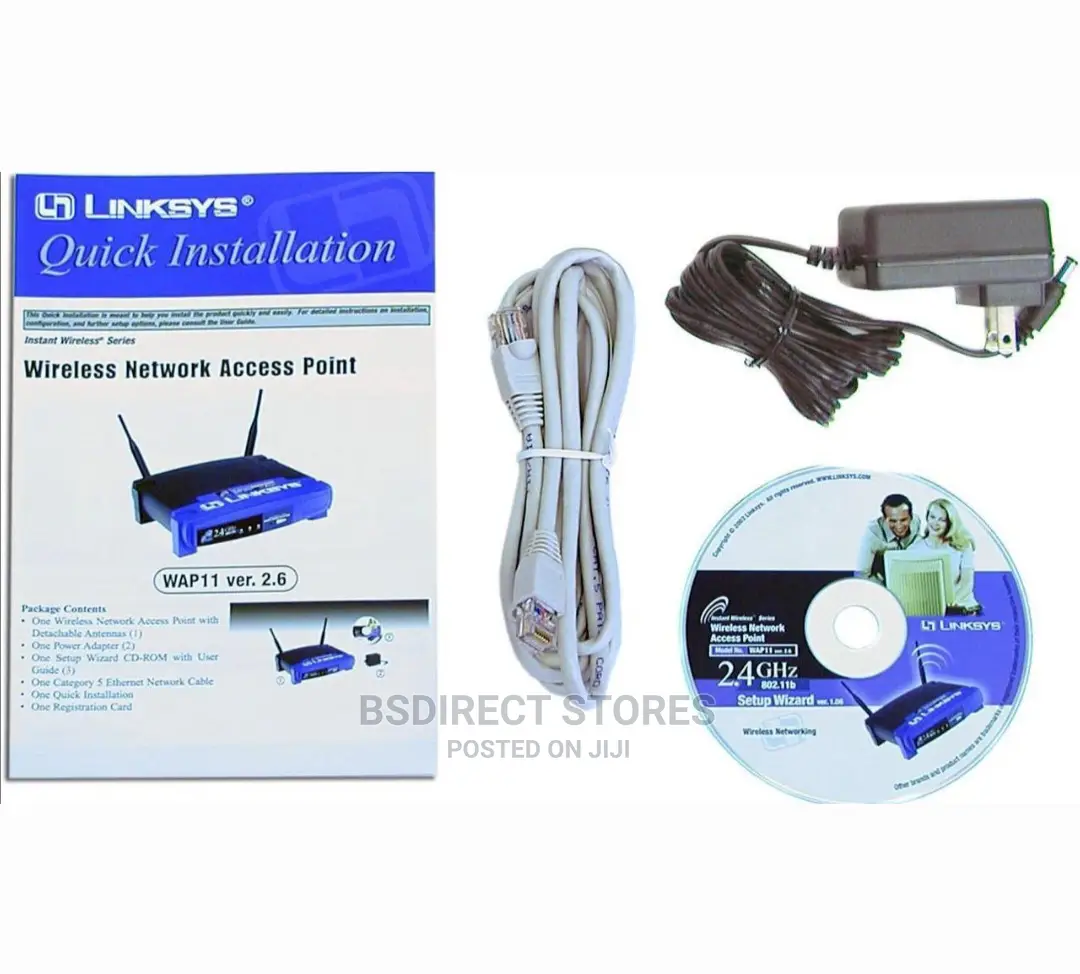Cisco Linksys Wireless-B Network Access Point 11mbps 2.8ghz