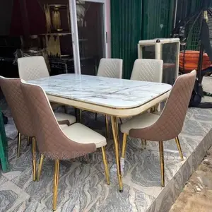 Complete Set Marble Top Dinning