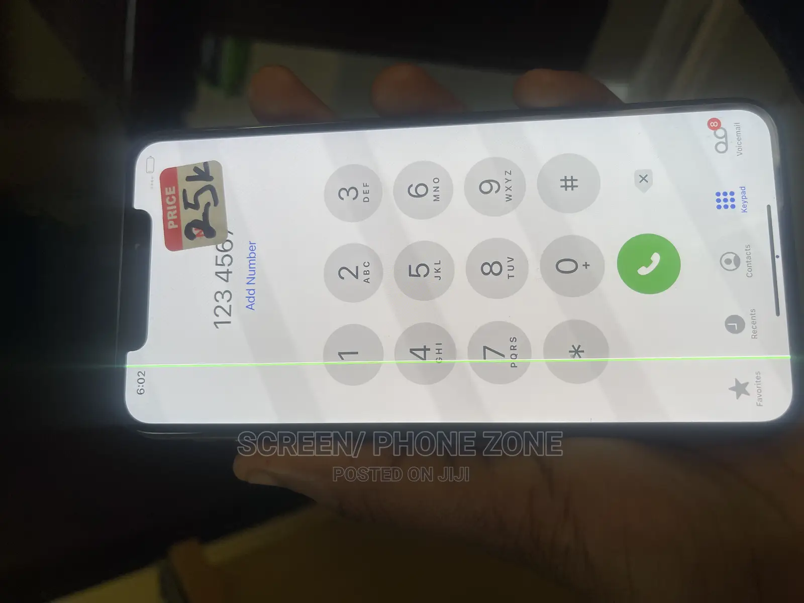 iPhone XS MAX Screen With Line- J