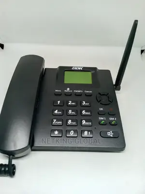 DDK 995+ GSM Fixed Wireless Phone With Dual Sim, Fm and Mp3