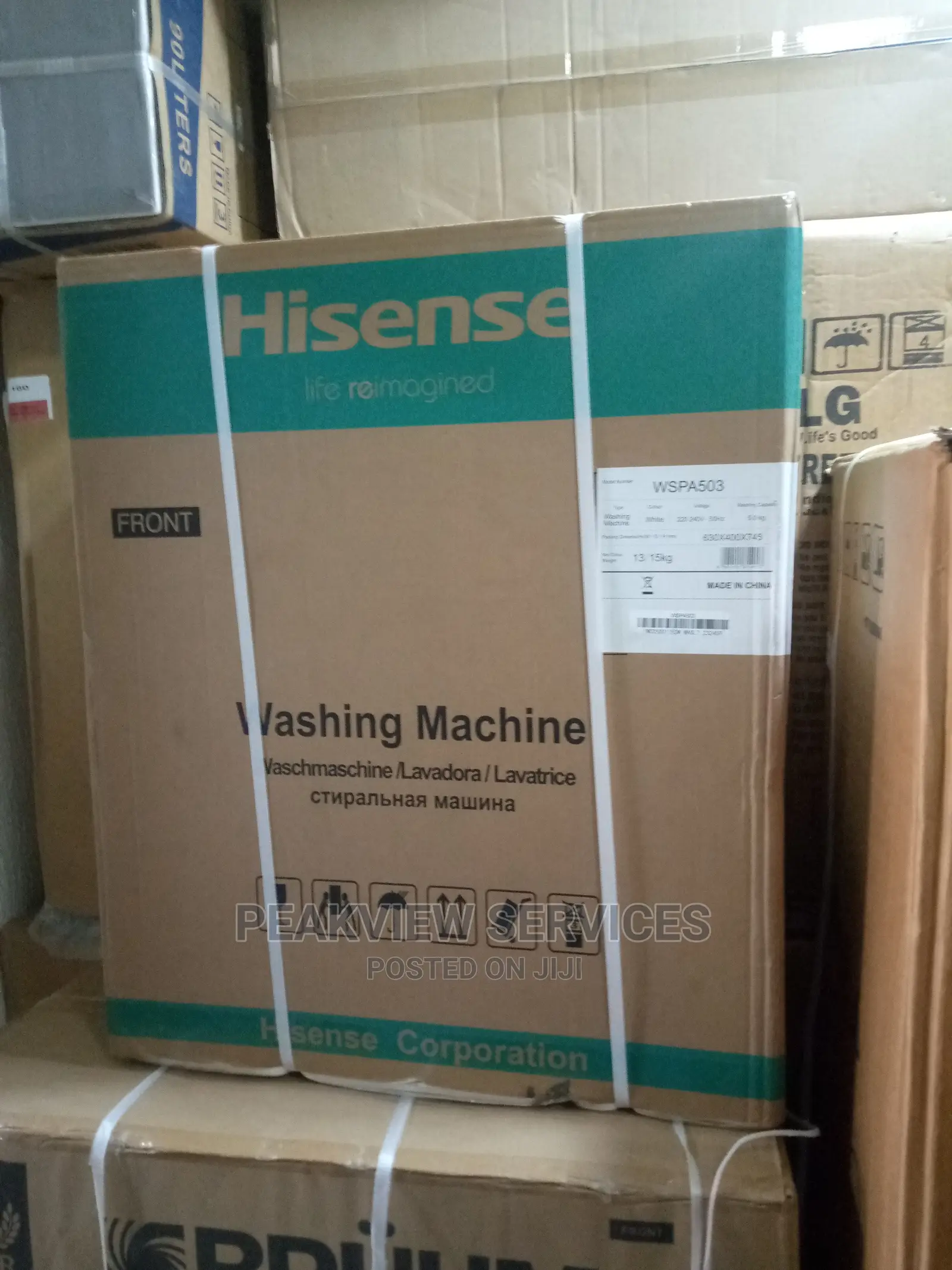 Semi-automatic Hisense 5kg WSPA503 Top-load Washing Machine