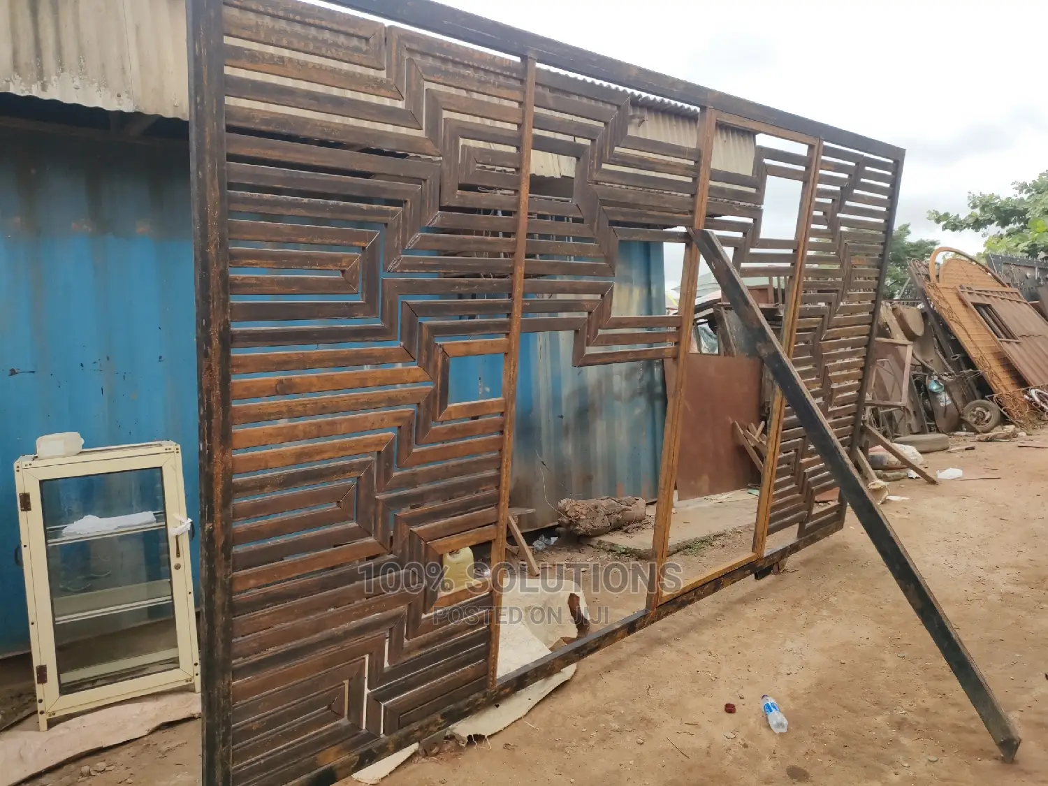 Standard 13ft by 8ft See Through Gate