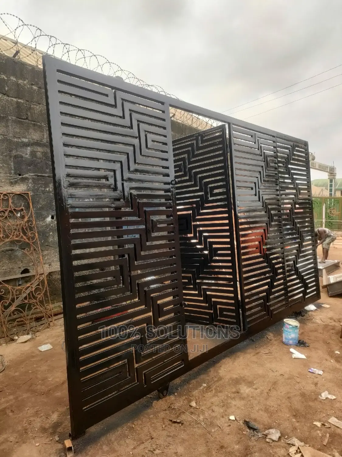 Standard 13ft by 8ft See Through Gate