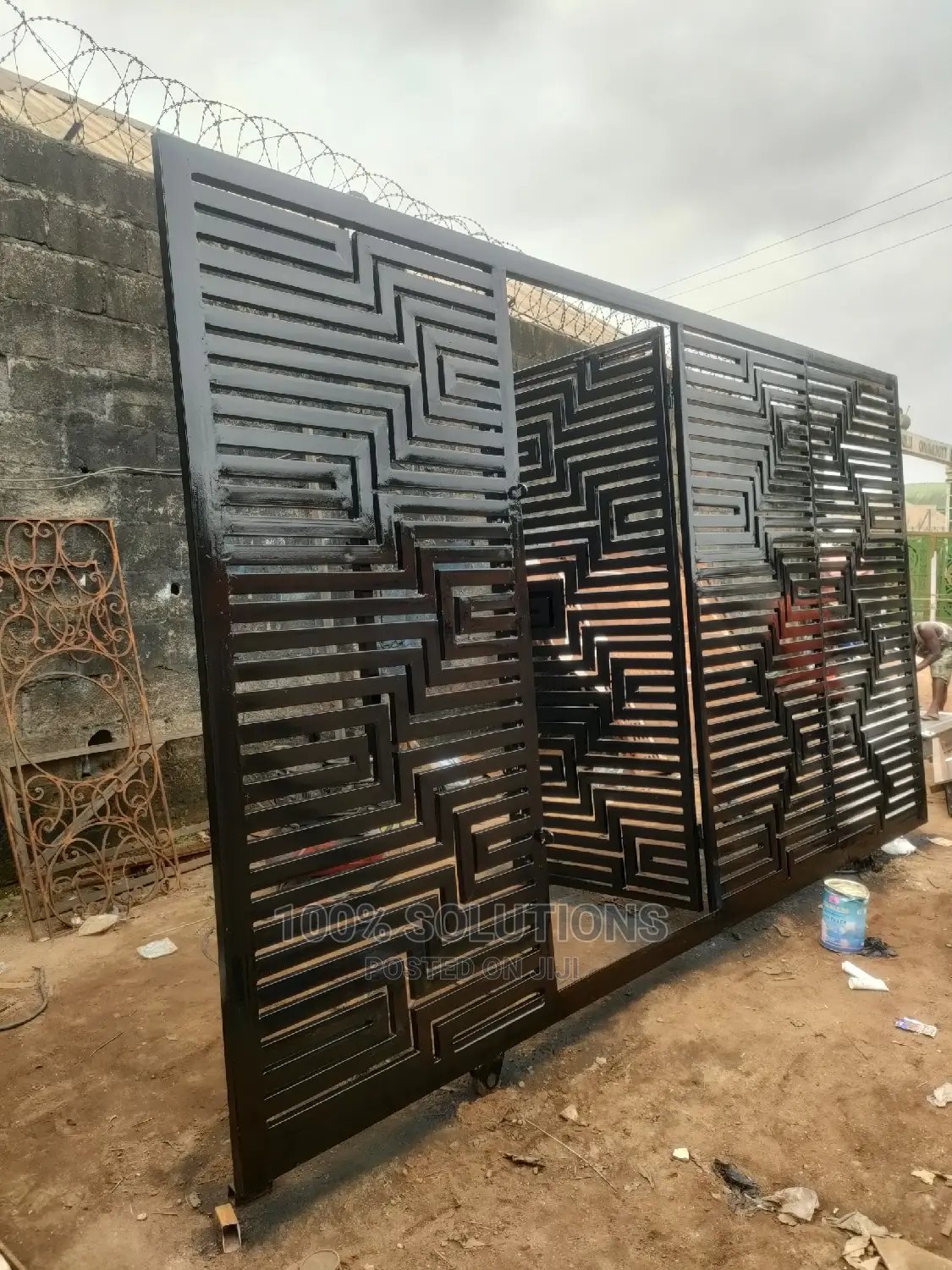 Standard 13ft by 8ft See Through Gate