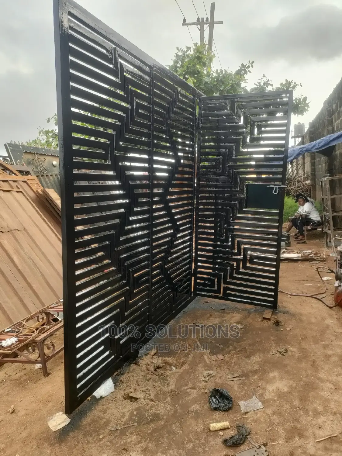 Standard 13ft by 8ft See Through Gate
