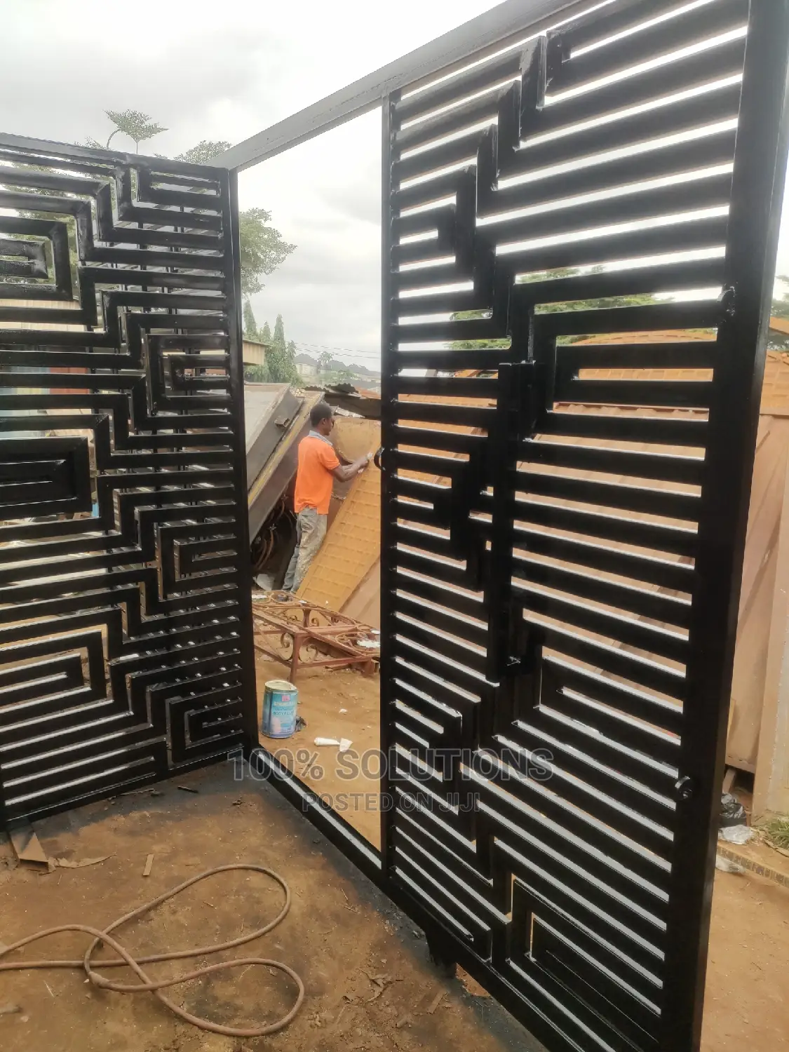 Standard 13ft by 8ft See Through Gate