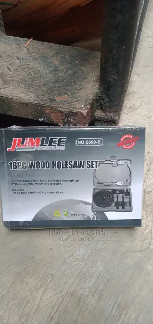 Jumlee 18pc Wood Holesaw Set