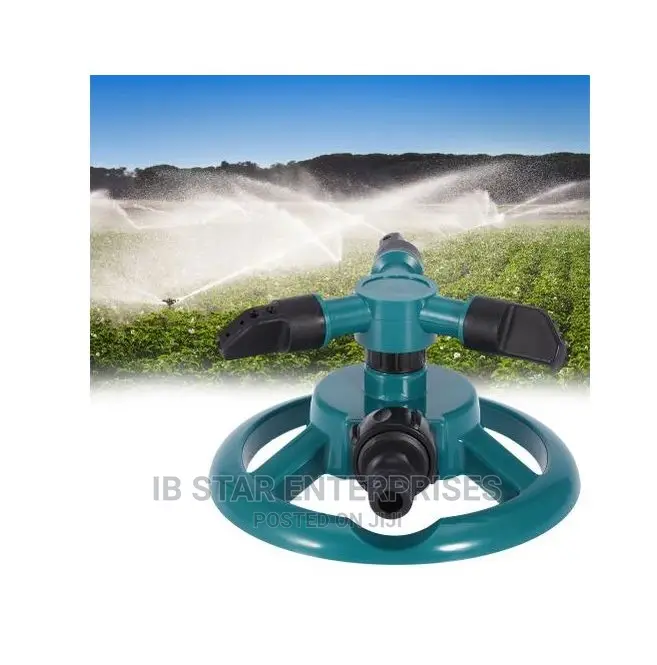 Automatic Rotating Garden Sprinkler Large Area Coverage Lawn