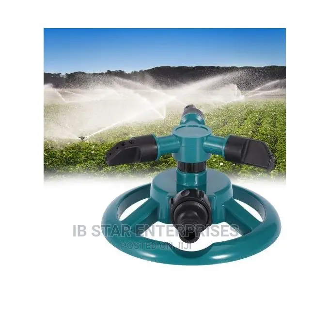 Automatic Rotating Garden Sprinkler Large Area Coverage Lawn