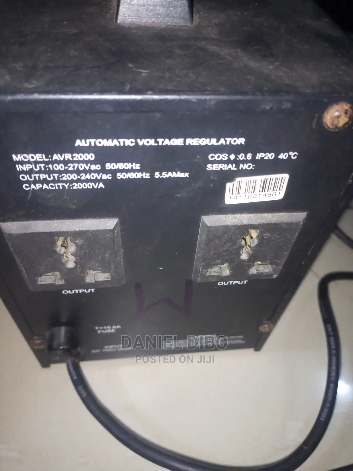 Blue Gate 2000KVA Stabilizer