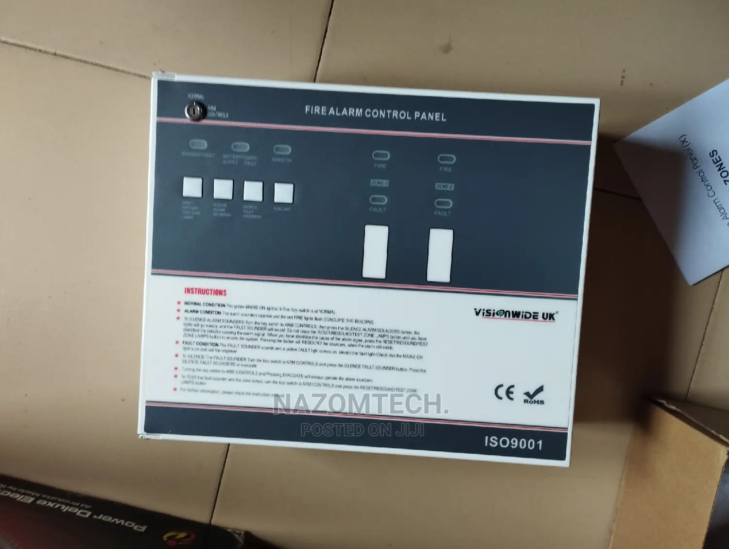 Fire Alarm Panel 4 Zone