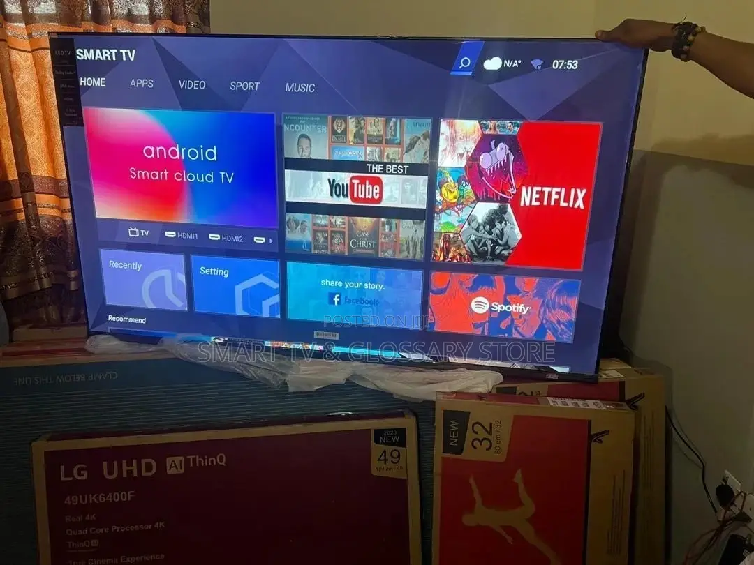 55" LG Smart Android Wall Screen Tv