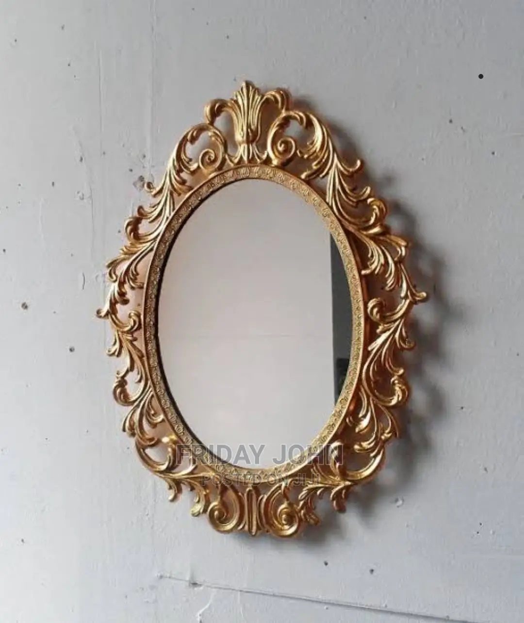 Decorative Oval Wall Mirror
