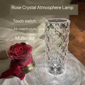 Rose Diamond Crystal Atmosphere Lamp