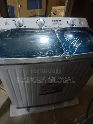 New BRUHM BWT-080H Twin Tub Semi Automatic Washing Machine