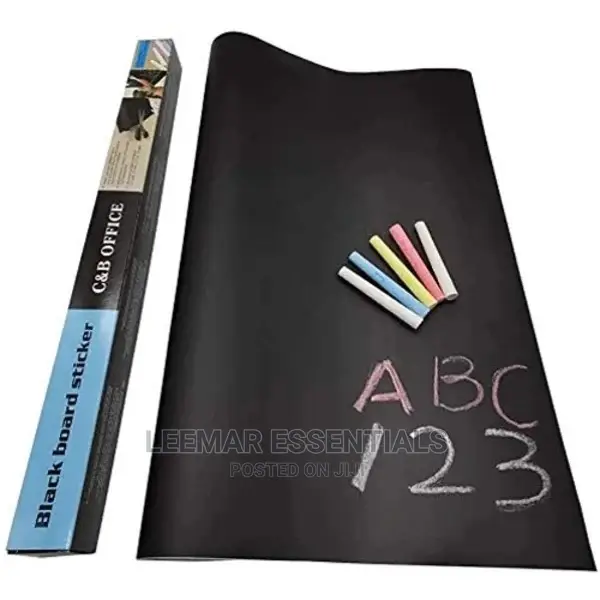 Self Adhesive Chalk Board (46cm by 200cm)