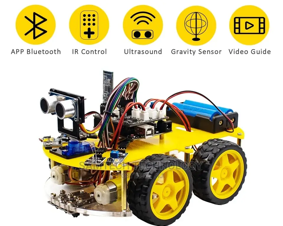 4wd Smart Car Robotic Kit