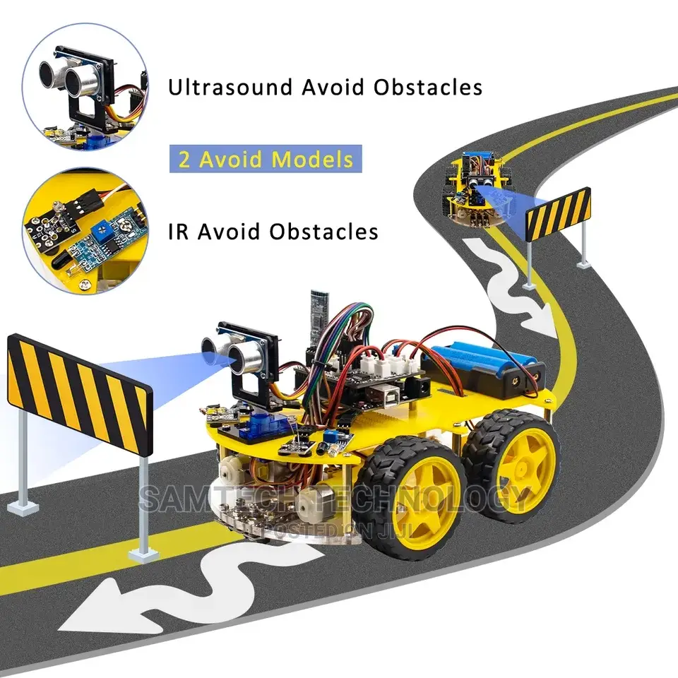 4wd Smart Car Robotic Kit