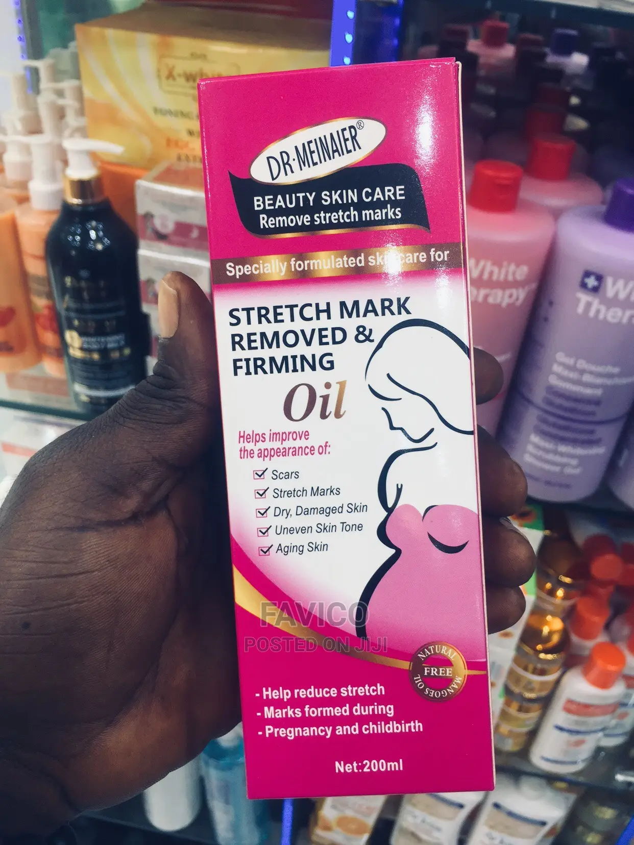 Stretch Marks Removed and Firming Oil