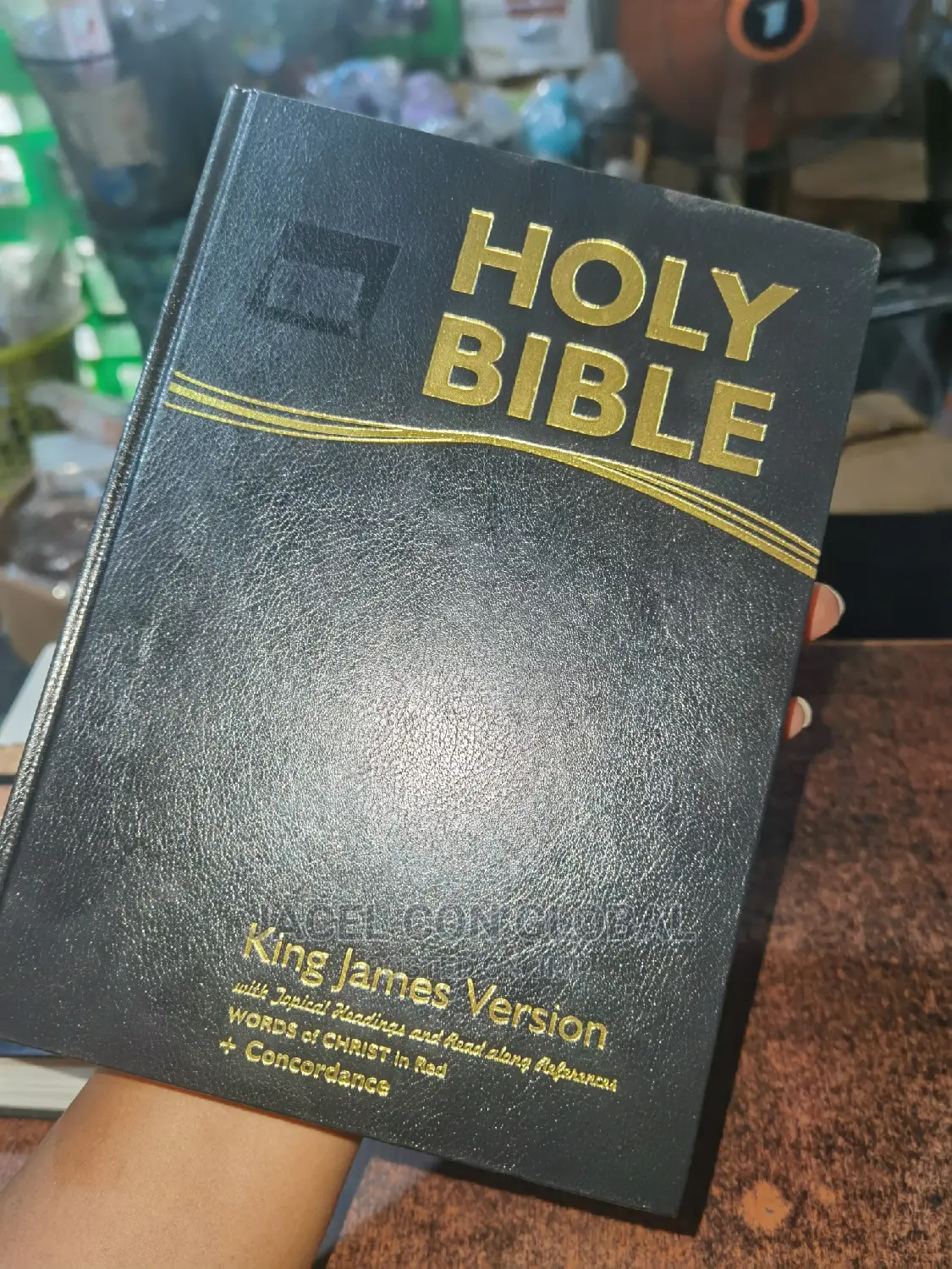 HOLY BIBLE King James Version With Words of Christ in Red for sale ...