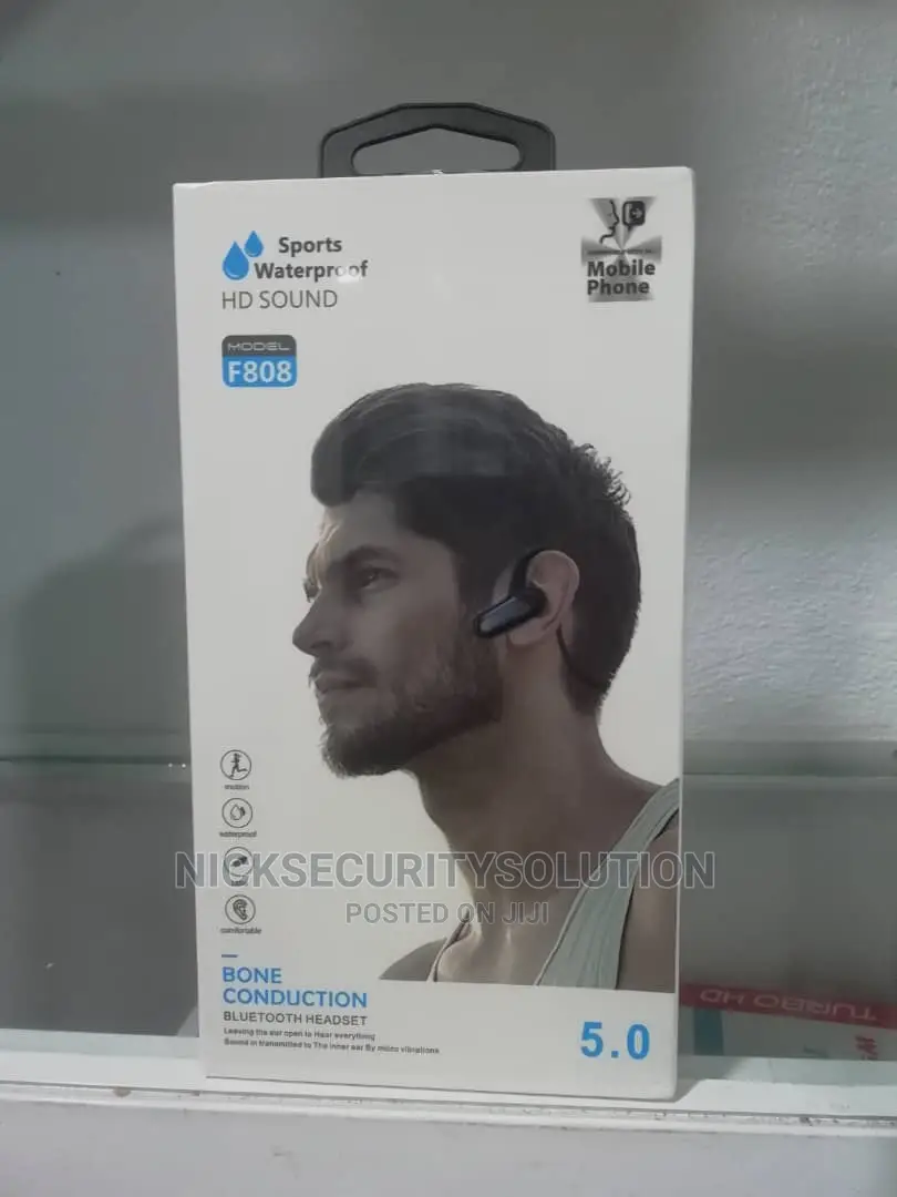 F808 Wireless Bone Conduction Headphones Bluetooth 5.0