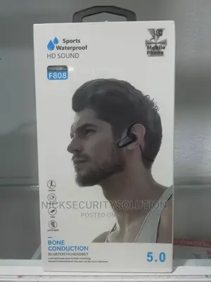 F808 Wireless Bone Conduction Headphones Bluetooth 5.0