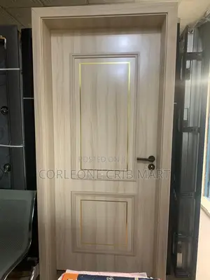Silver Line Wooden Door