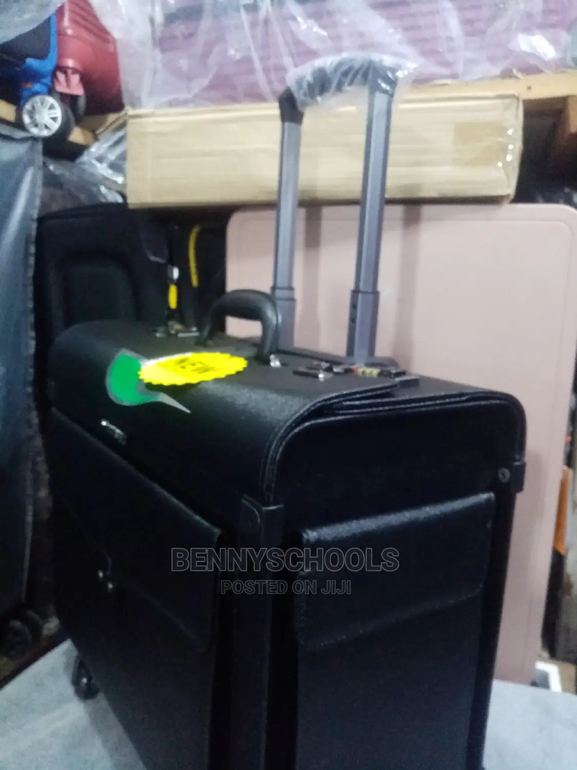 Leaves King Leather Briefcase Pilot Bag