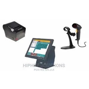 Photo - POS Kit E - 15” Touchscreen System + Software + Receipt Printer