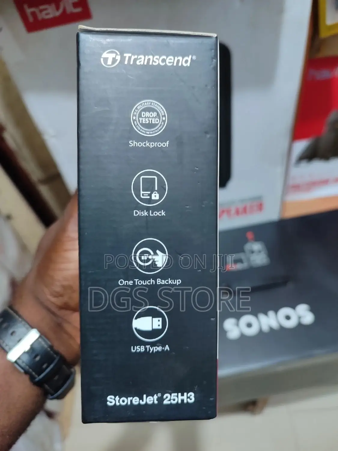Transcend 4tb External Hard Drive Hd
